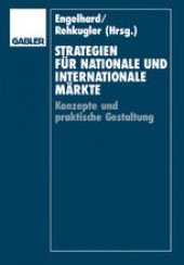 book Strategien für nationale und internationale Märkte: Konzepte und praktische Gestaltung