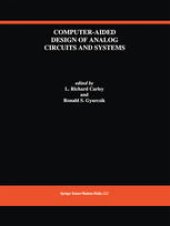 book Computer-Aided Design of Analog Circuits and Systems