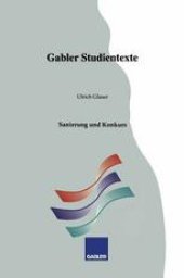 book Sanierung und Konkurs