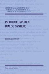 book Practical Spoken Dialog Systems