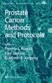 book Prostate Cancer Methods and Protocols