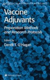 book Vaccine Adjuvants: Preparation Methods and Research Protocols