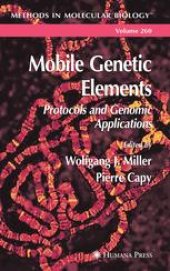 book Mobile Genetic Elements: Protocols and Genomic Applications