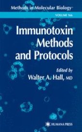 book Immunotoxin Methods and Protocols