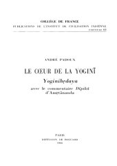 book Le cœur de la yoginī : Yoginīhṛdaya, avec le commentaire Dīpikā d'Amṛtānanda