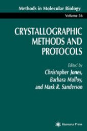 book Crystallographic Methods and Protocols