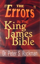 book The "Errors" in the King James Bible