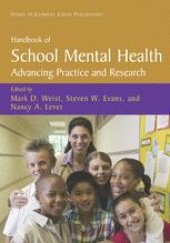 book Handbook of School Mental Health Advancing Practice and Research