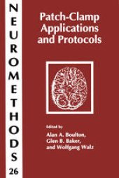 book Patch-Clamp Applications and Protocols