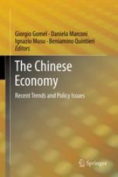 book The Chinese Economy: Recent Trends and Policy Issues