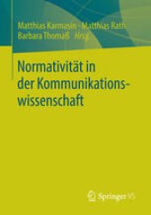 book Normativität in der Kommunikationswissenschaft