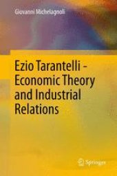 book Ezio Tarantelli - Economic Theory and Industrial Relations