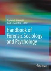 book Handbook of Forensic Sociology and Psychology