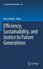 book Efficiency, Sustainability, and Justice to Future Generations