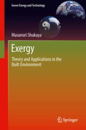 book Exergy: Theory and Applications in the Built Environment