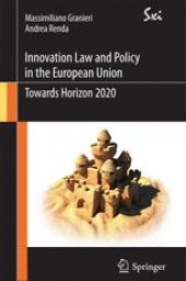 book Innovation Law and Policy in the European Union: Towards Horizon 2020