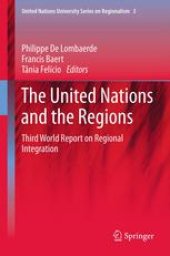 book The United Nations and the Regions: Third World Report on Regional Integration