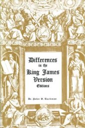 book Differences in the King James Version Editions