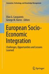 book European Socio-Economic Integration: Challenges, Opportunities and Lessons Learned