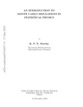 book An Introduction to Monte Carlo Simulations in Statistical Physics