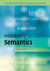 book Introducing Semantics