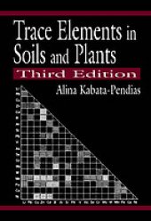 book Trace elements in soils and plants