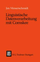 book Linguistische Datenverarbeitung mit Comskee