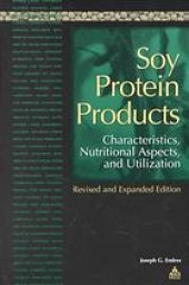 book Soy protein products : characteristics, nutritional aspects, and utilization