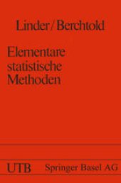 book Elementare statistische Methoden