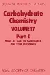 book Carbohydrate Chemistry Volume 17