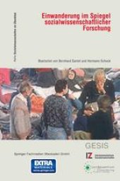 book Einwanderung im Spiegel sozialwissenschaftlicher Forschung