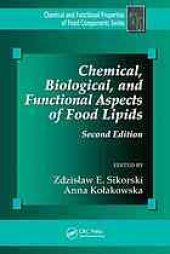 book Chemical, biological, and functional aspects of food lipids