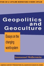 book Geopolitics and Geoculture: Essays on the Changing World-System