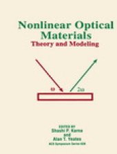 book Nonlinear Optical Materials. Theory and Modeling