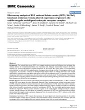 book Microarray analysis of E9.5 reduced folate carrier (RFC1; Slc19a1) knockout embryos reveals altered expression of genes in the cubilin-megalin multiligand endocytic receptor complex