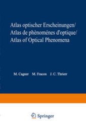 book Atlas optischer Erscheinungen / Atlas de phénomènes d’optique / Atlas of optical phenomena