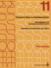 book Thermoplaste: Merkblätter 4001–4400