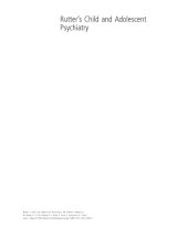 book Rutter's child and adolescent psychiatry