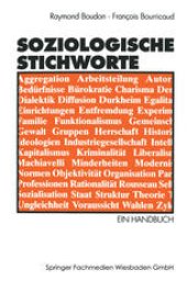 book Soziologische Stichworte: Ein Handbuch