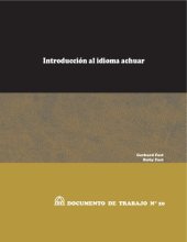 book Introducción al idioma achuar