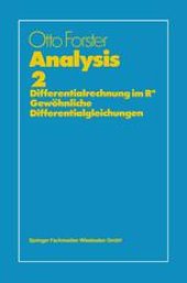 book Analysis 2: Differentialrechnung im Rn, Gewöhnliche Differentialgleichungen