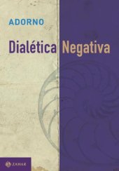 book Dialética Negativa