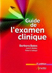 book Guide de l'examen clinique