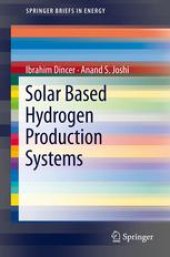 book Solar Based Hydrogen Production Systems