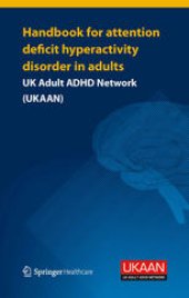 book Handbook for Attention Deficit Hyperactivity Disorder in Adults