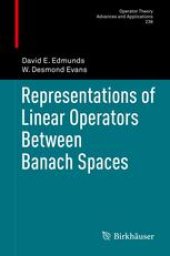 book Representations of Linear Operators Between Banach Spaces