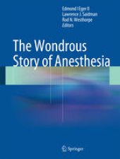 book The Wondrous Story of Anesthesia