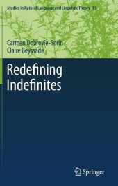 book Redefining Indefinites