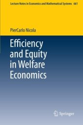 book Efficiency and Equity in Welfare Economics