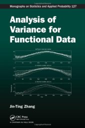 book Analysis of Variance for Functional Data